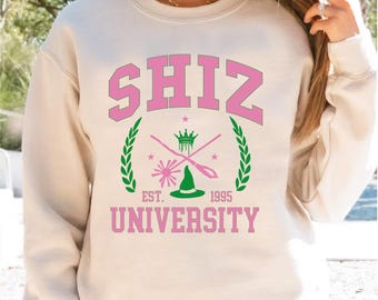 Shiz University Sweatshirt, Movie Lover Gift