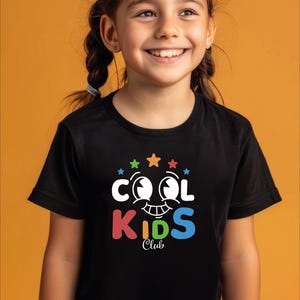 Cool Kids Club Shirt, Retro Toddler Shirt, Matching Kids Tee, Preschool Shirt, Fun Back to School Tee