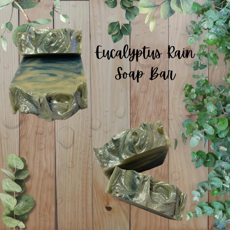 Eucalyptus Rain Soap Bar - Etsy