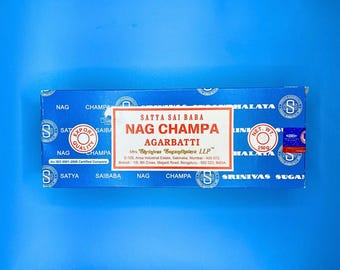 Nag Champa Agarbatti Incense Hand Rolled | Satya Sai Baba