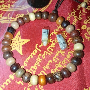 Amulet Talisman Lucky Charms 21 Types of The Best Wood Bracelet Magical Powerful Anti Voodoo Khodam Malaikat Ruhany