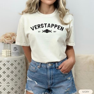 Max Verstappen Formula One T-Shirt, F1 Shirt, F1 T-Shirt, Max Verstappen Shirt, Max Verstappen F1, Verstappen F1 Tshirt, Comfort Colors