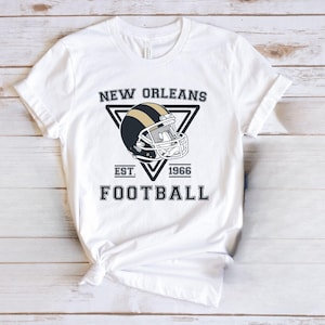 New Orleans Saints Football Shirt Saints Football Crewneck Retro Saints Shirt Gift for New Orleans Saints Football Fan Gift Game Day