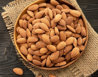 Almond  (Prunus dulcisTree)almendra 1 ft Live Fruit tree