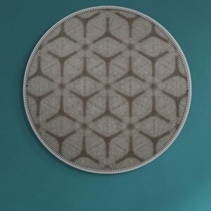 String Art Wall Hanging - Geometric - &quot;Hex&quot; 60cm Diameter