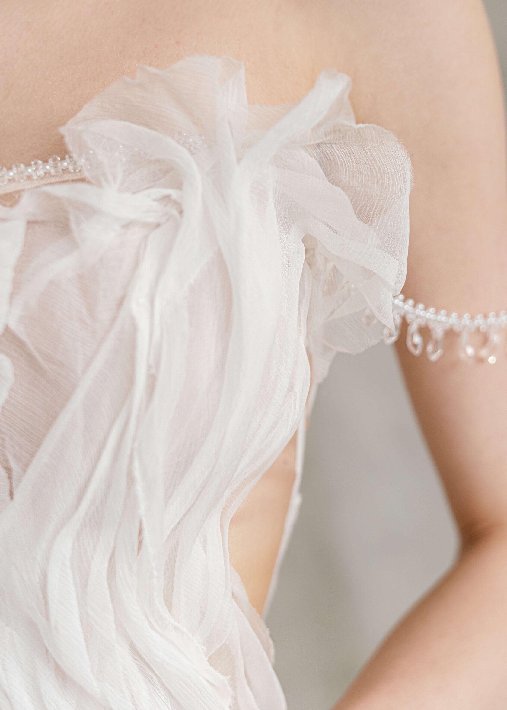 Ethereal Fairy Wedding Dress – Cottagecore Fantasy Gown, White Tulle ...