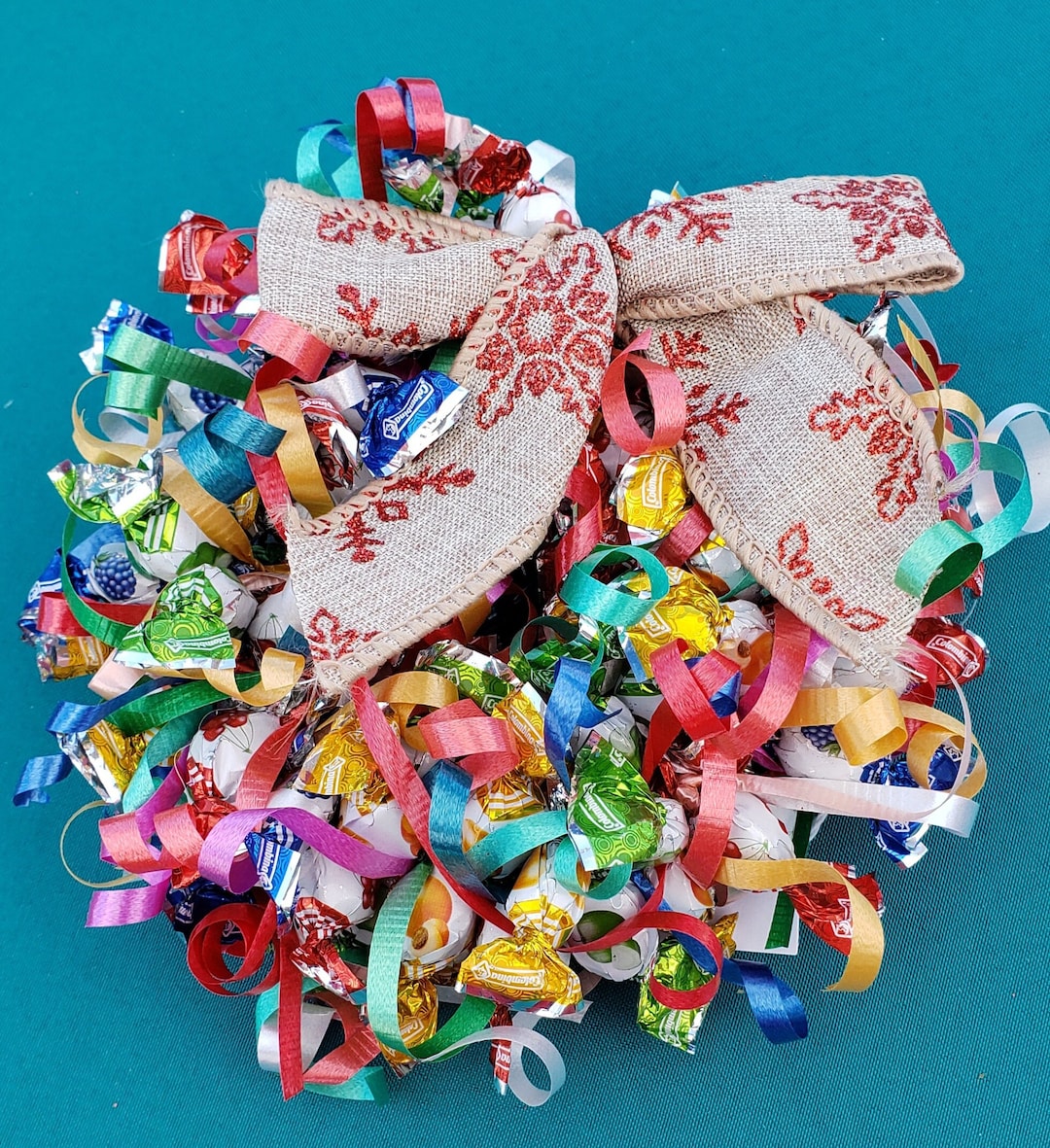 Hard Candy Wreath Etsy
