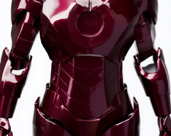 Iron Man Cosplay Full Armor Foam Templates | DIY Cosplay Files | Printable PDF Suit Patterns