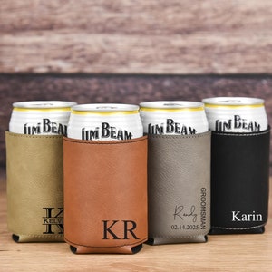 花婿の付添人用缶クーラーホルダー、刻印入り缶クーラー、花婿の付添人用ギフト、ビール缶ホルダー、花婿の付添人用ギフトアイデア、花婿の付添人用プロポーズ