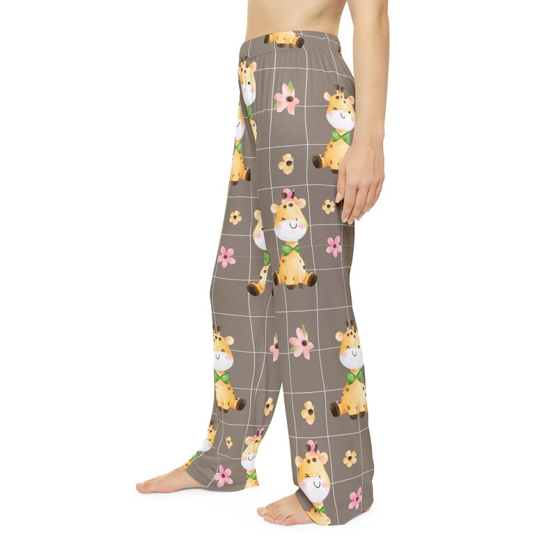 Giraffe Pajama Pants: Women's Cozy Sleepwear, Animal Print image 4