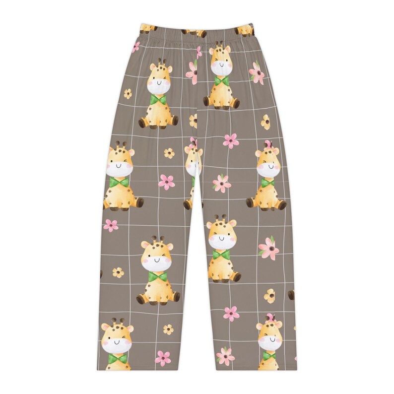 Giraffe Pajama Pants: Women's Cozy Sleepwear, Animal Print image 2