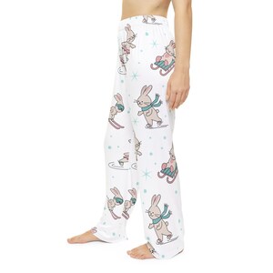 Pantalon de pyjama lapin de patinage sur glace pour sports d'hiver | Pyjamas pour femmes image 5