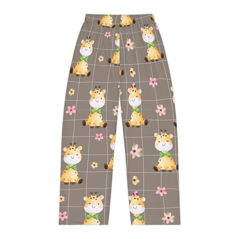 Giraffe Pajama Pants: Women's Cozy Sleepwear, Animal Print image 3