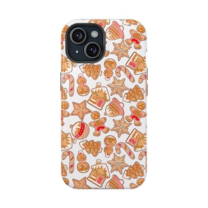 Gingerbread iPhone Case: Magnetic Christmas Holiday Tough Case