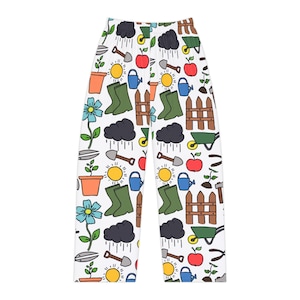 Garden Print Pajama Pants: Women&#39;s Cozy Loungewear