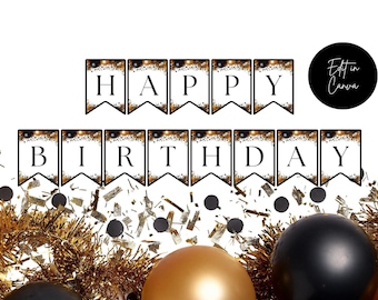 PHENOFICE Confezione Da 2 Striscioni Di Buon Compleanno Con Motivo A Fragola Per Feste Decorative Da Esterno - Foto 6