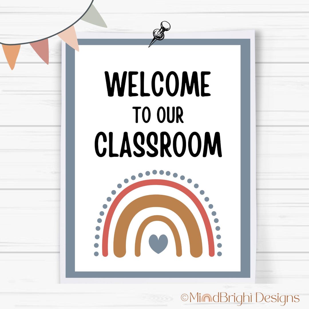 Welcome to Our Classroom Printable / Welcome Printable / Teaching ...