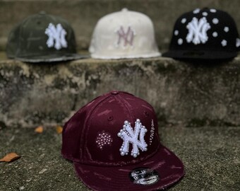 Custom Pearl New Era Snapback Cap - Etsy