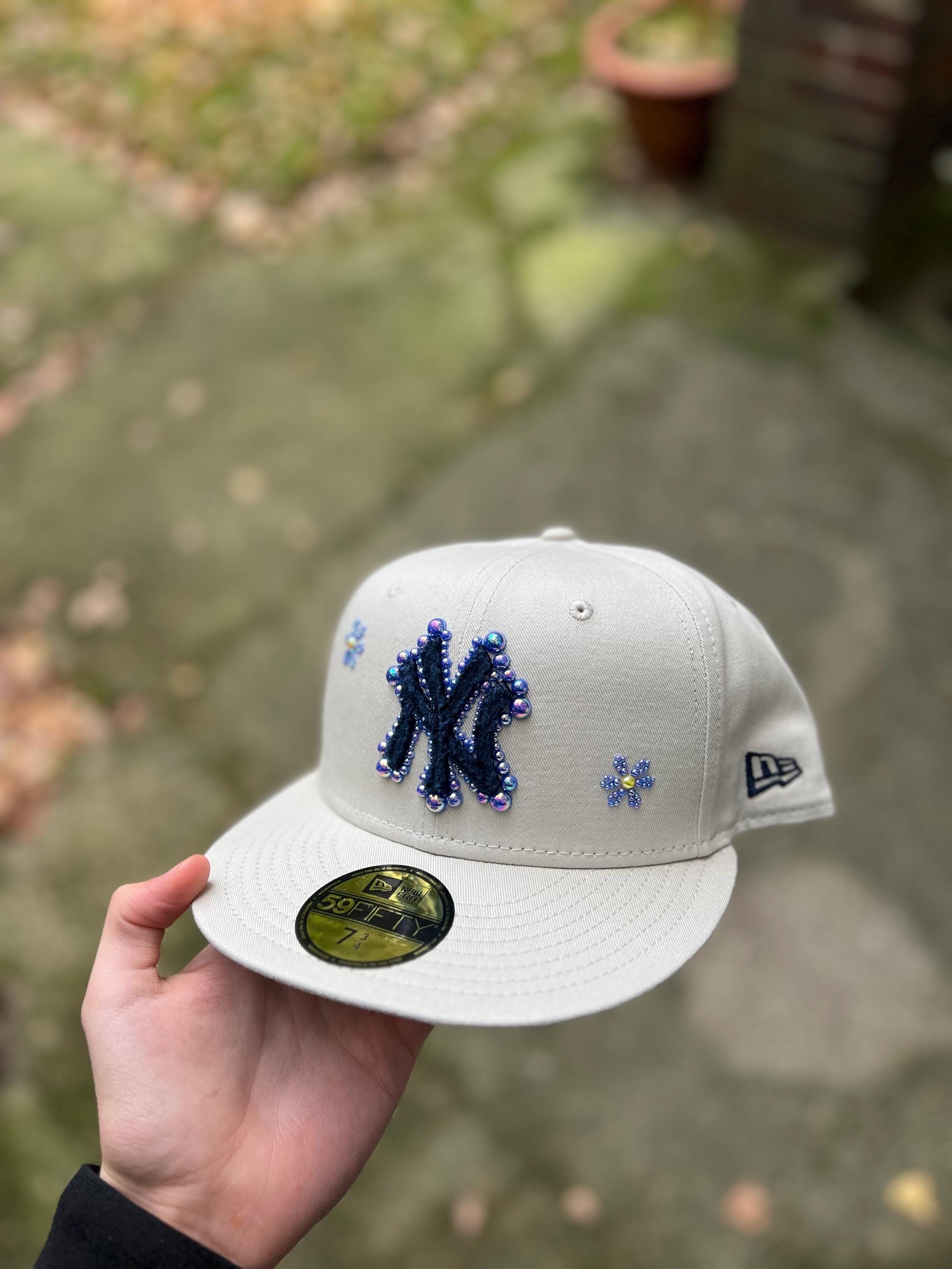 Custom Pearl New Era Fitted Cap - Etsy