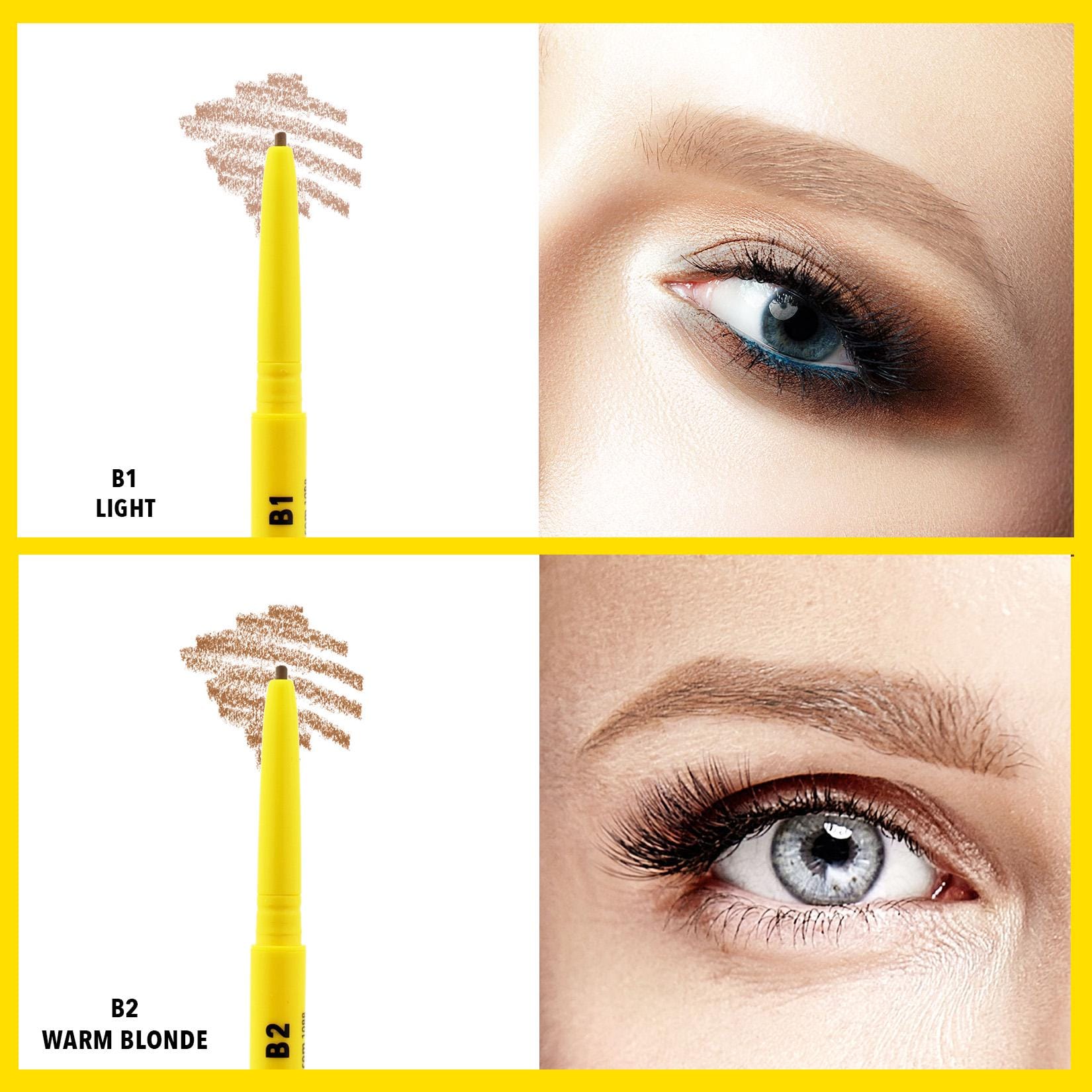 Eye brow pencil, shape, define, frame your eyes and face. fine line. retractable. smooth like butter. brush