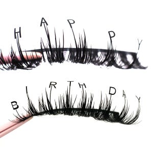 Cake day- False eyelashes/3d false eyelashes/natural lashes/dramatic lashes/cruelty free lashes/wedding/everyday glam