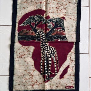 Batik &quot;Afrika&quot; by Tanimoun Dari Harouna Zanguina (Bouba)