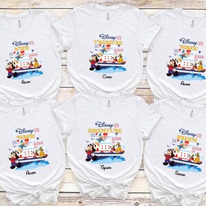 Custom Disney Cruise Family Matching Shirt, Disney Cruise Vacation 2025 Shirts, Custom Disney Cruise Shirts, Disney Cruise Group Shirts