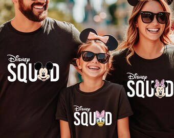 Disney Squad 2025 Shirt, Matching Family Vacation Tee