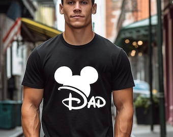 Mickey Dad Shirt, Disney Father's Day Gift Tee