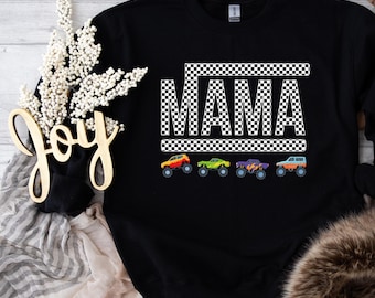 Monster Truck Mom Shirt, Pit Crew Shirt, Monster Truck Shirt, Boy Birthday Party Shirt, New Mom Baby Shower Shirt, Monster Truck Mom Gift