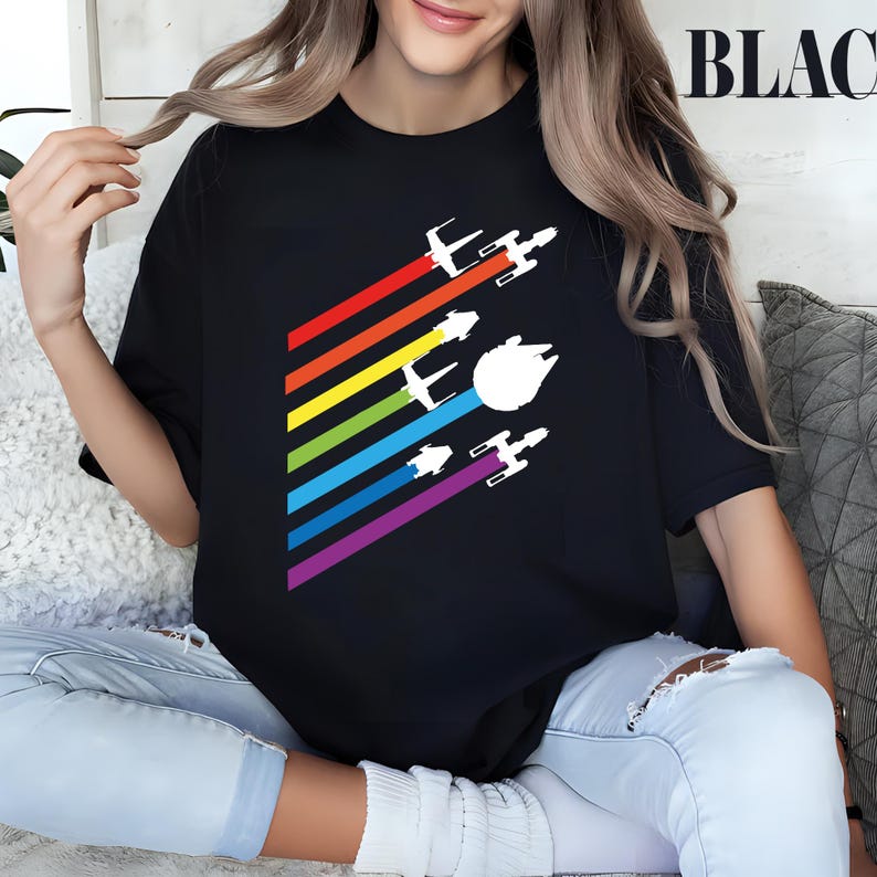 LGBT Pride T-Shirt, Funny Pride Shirt, Trans Shirt, Disneyland Trip LGBT Shirt, LGBTQ Star Wars Shirt, Gay Star Wars Shirt, Pride Day Shirt
