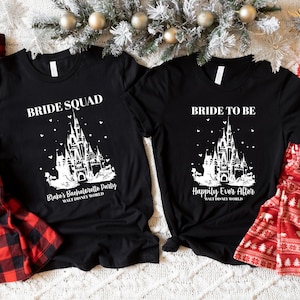 Disney Bachelorette Party Tee, Bride Squad Shirt, Bride To Be Shirt, Magical Disney Bride Squad Tee, Magic Kingdom Shirt, Bridal Party Shirt