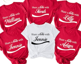 Camiseta personalizada de Coca-Cola para Halloween: Comparte una camiseta de disfraz a juego con Coca-Cola