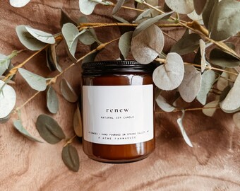 Renew Soy Candle