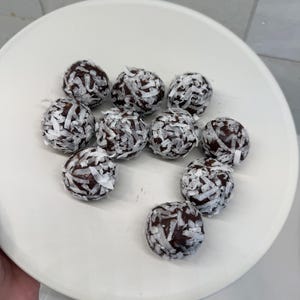 Chocolate Coconut Date Balls (10 Count)