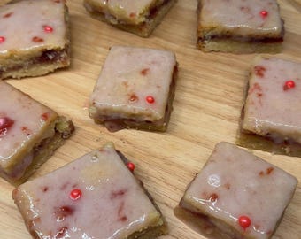 Barres pop tartelettes aux fraises