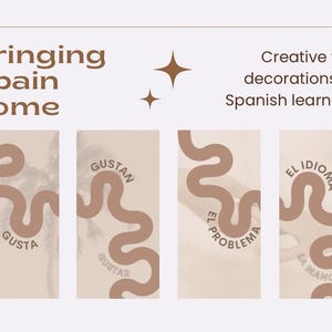 Decorate | Learn | Inspire in Spanish
