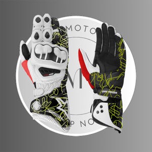 Handmade Leather Gloves, Leather Motorcycle Gloves, Driving Leather Gloves for Bike Sports, Custom Made Biker Gear, Racing Leather Gloves