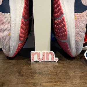 Run Sticker, Gift for XC Distance Runner, Marathoner, Track and Field, Love Running image 4