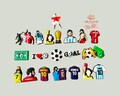Football Croc Charms, Cute Charms for Shoes, Clog Decorations, product logo