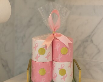 Breast Cancer Awareness Toilet Paper Gift Set
