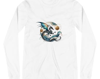 Dragon, l'Empyrée, Quatrième Aile, Andarna, Sgaeyl, Tairn, D&D, Magie | T-shirt unisexe à manches longues