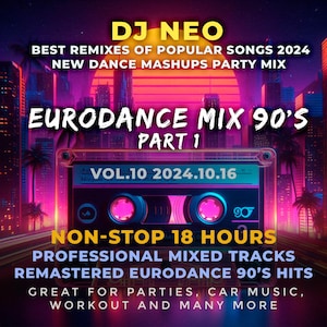 EURODANCE MIX 90&#39;S Part 1 - mp3, mix, music, hits, dance, dj set, mashup, retro, euro, 90&#39;s