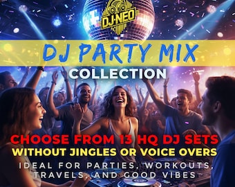 MEZCLAS PARA FIESTAS DE DJ Mezclas de DJ de alta calidad sin jingles ni locuciones: ideales para fiestas, entrenamientos, viajes y buen rollo.