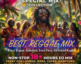 La mejor mezcla de música reggae: mp3, mezcla, set de dj, mashup, reggae de raíces, dancehall, buenas vibras, reggae de la vieja escuela