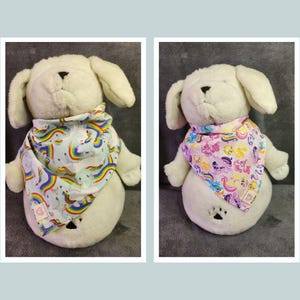 Pet Bandana/ Personalized or not Girl cartoon