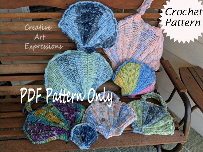 Crochet Seashell Bag Etsy Canada