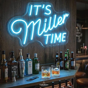 Lighted Vintage Miller High Life Sign - Etsy