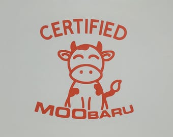 certified MOObaru see a install video in the Description