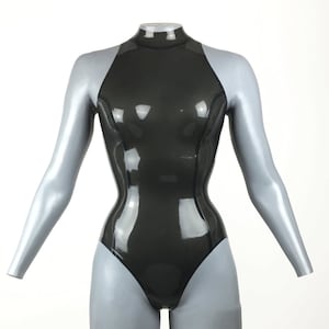 Esme Sleeveless High Neck Bodysuit Lady Lucie Latex